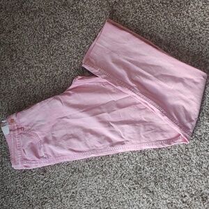 Leggiadro Pink Jeans Women's Straight Leg Pants Size 10